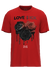 Point Blank - Black Roses T-Shirt - Red