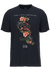 Point Blank - Guns and Flowers T-Shirt - Navy Blue