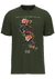 Point Blank - Guns and Flowers T-Shirt - Olive