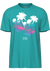 Point Blank - Dice and Palm Trees T-shirt - Teal