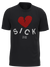 Point Blank - Love Sick Heart T-Shirt - Black