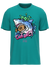 Point Blank - Cash Only Shark T-Shirt - Teal