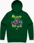 Point Blank - Revenge Hoodie - Forest Green