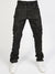 Politics Wax Stacked Jeans - Hanson - Jet Black - 503