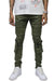 Kleep Jeans - Stacked Flare Cargo - Olive