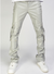 Kloud9 Leather Pants - Stacked Pockets - Grey - P23660