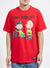 Peanuts T-Shirt - Kick It - Red - PN10130