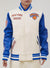 Pro Standard Jacket - Retro Classic Wool Varsity - Knicks - Cream - BNK656096