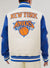 Pro Standard Jacket - Retro Classic Wool Varsity - Knicks - Cream - BNK656096