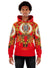 George V Hoodie - Lion - Red And Gold - GV2321