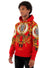 George V Hoodie - Lion - Red And Gold - GV2321