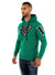 George V Hoodie - Initial Diamond - Green - GV2410