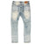 Makobi - M1773 Amalfi Denim Jeans W/ Underlay - Dirt Wash