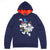 Makobi - M4261 Frenemies Fleece Hoodie - Navy