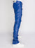 Politics Stacked Leather Pants Cargo - Murphy - Royal Blue - 555