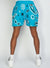 Politics Shorts - Knit - Blue - PAIS379