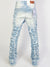 Focus Jeans - Shredded Super Stacked - Light Blue - 3445