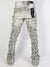 Focus Jeans - Shredded Super Stacked - Grey - 3445