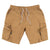 Makobi - M633 Colton Nylon Cargo Shorts - Mocha