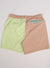 Outrank Shorts - Marina - Apricot And Yellow - ORS070