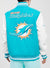 Pro Standard Jacket - Logo Mashup Varsity - Miami Dolphins - Teal - FMD641874