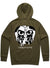 Mürda Crüe Hoodie - Loyalty Over Love - Army Green