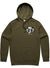 Mürda Crüe Hoodie - Loyalty Over Love - Army Green