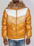 Jordan Craig Jacket - Color Blocked Puffer - Wheat - 91587