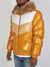 Jordan Craig Jacket - Color Blocked Puffer - Wheat - 91587