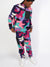 Original Fables Sweatsuit - Ambush - Camo Printed Polar Fleece - Aqua - AK344