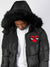 Reelistik Jacket - Love Hurts Puffer - Black - RST-1998-1