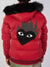 Reelistik Jacket - Love Hurts Puffer - Dark Red - RST-1997-3