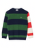 Lacoste Sweater - Kids' Contrast Sleeve Striped - NUI - AJ1229