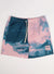 Outrank Shorts - Never Going Under - Teal And Pink - ORS069