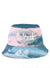 Outrank Hat - Never Going Under Reversible Bucket - Teal And Pink - ORHAT10