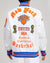 Pro Standard Jacket - Old English Satin - New York Knicks - White - BNK654328