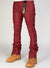 Politics Jeans - Malone - Burgundy Wax - 502