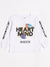 Billionaire Boys Club Kids Long Sleeve T-Shirt - BB Heart And Mind - White - 823-6203