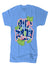 Outrank T-Shirt - Dolla Time Slime - Carolina Blue - QS472