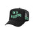Outrank Hat - Auto Reply - In A Meeting Foam Trucker - Pirate Black - ARH010