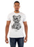 George V T-Shirt - Paisley Bear - White - GV2500