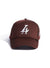 Reference Hat - Paradise LA Trucker - Brown - REF250