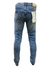 Purple-Brand Jeans - Worn Indigo Patchwork - P001