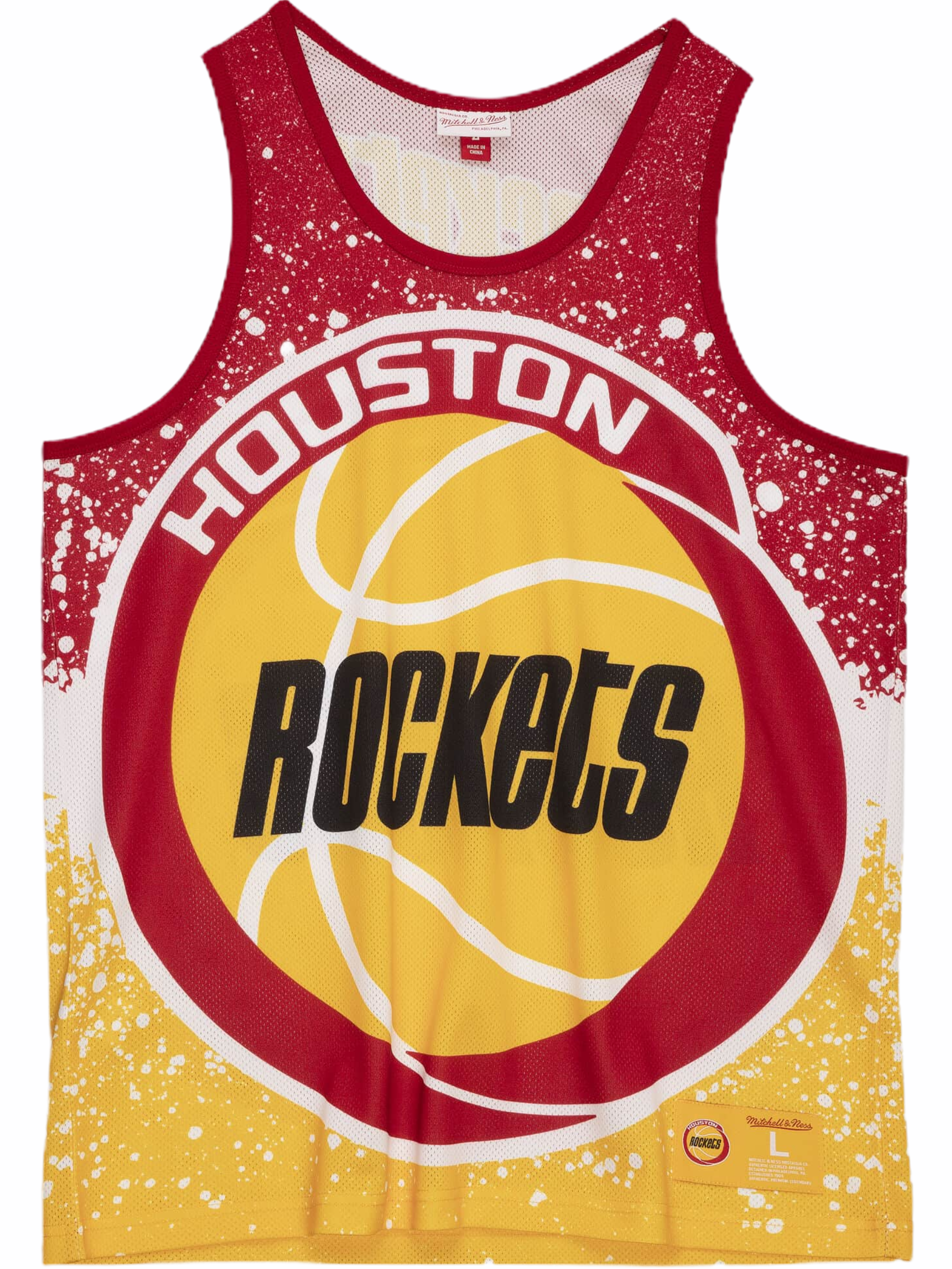 Mitchell & Ness ROCKETS タンク ユニフォーム 3XL Mitchell & Ness Jersey Tank - Sublimated Houston Rockets - Red