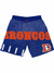 Mitchell & Ness Shorts - Sublimated Broncos - Blue