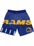 Mitchell & Ness Shorts - Sublimated Rams - Blue