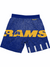 Mitchell & Ness Shorts - Sublimated Rams - Blue