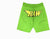 Rawyalty Shorts - RAW - Lime, Yellow and White