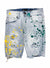 Kids Waimea Shorts - Paint Splatter - Bleach Wash - 8BM7165D
