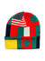 Cookies Hat - Award Tour Beanie - Red And Multi - 1554X5294